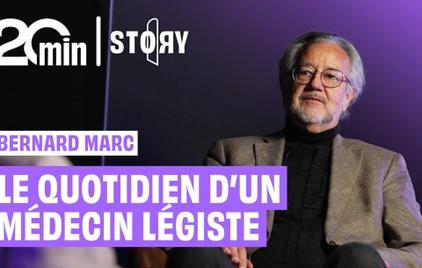 20 Minutes Story : « Le quotidien d'un médecin légiste », interview d'un homme aux cheveux gris et à lunettes