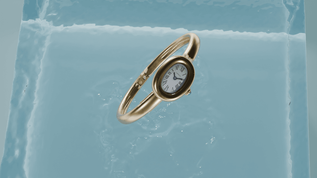 La montre Baignoire de Cartier